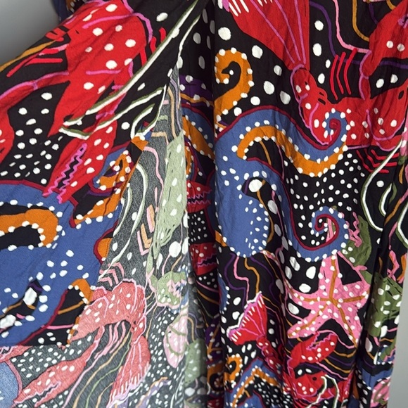 Farm Rio Under the sea maxi dress - Picture 5 of 15